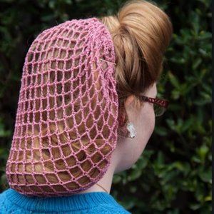 Bubblegum Pink Pinup Retro rockabilly Hair Snood